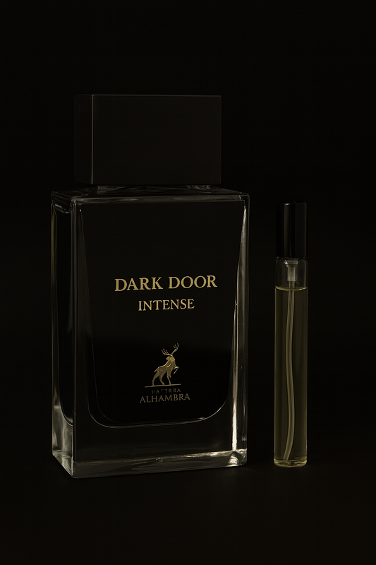 Perfume para hombre Dark Door Intense de Maison Alhambra Decant