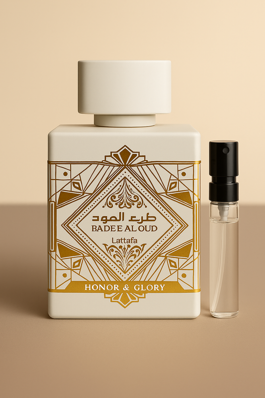 Perfume para hombre Honor & Glory de Latafa Decant
