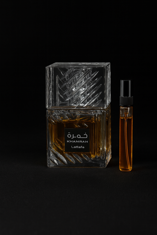 Perfume para hombre Khamrah Latafa Decant