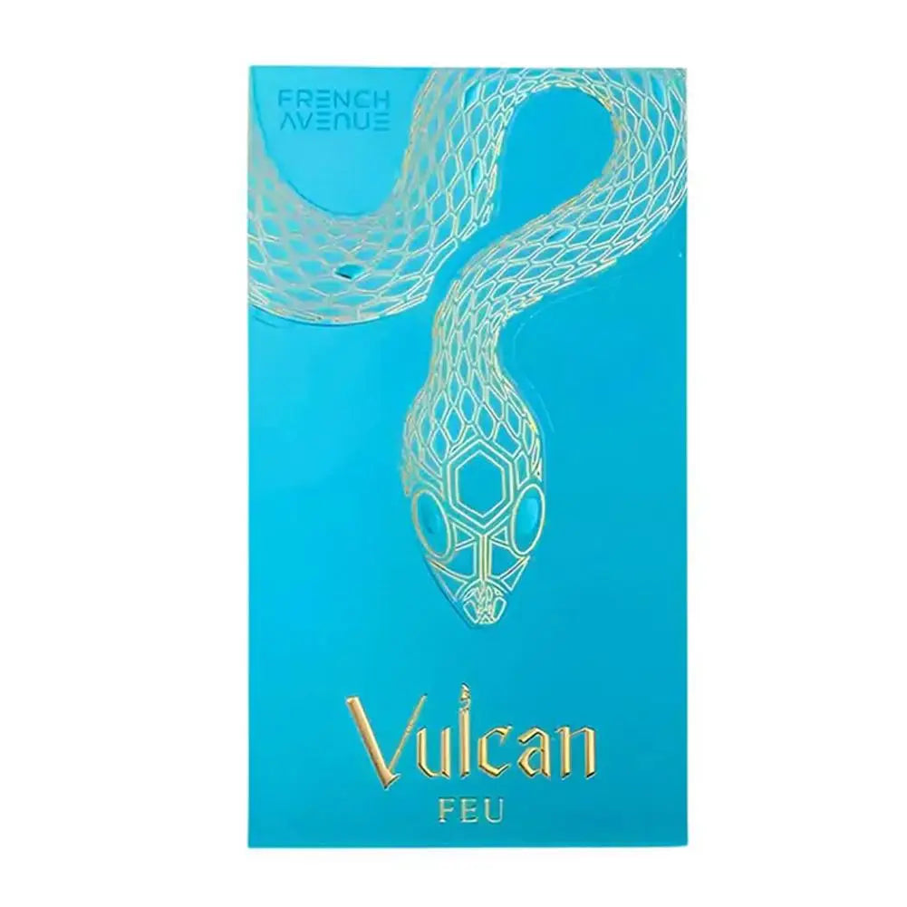 Perfume Árabe Vulcan Feu Unisex 100ml – Fragancia Intensa, Elegante y de Larga Duración