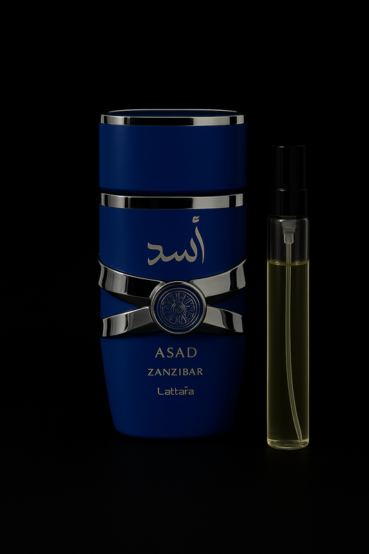 Perfume para hombre Assad Zanzibar Decant