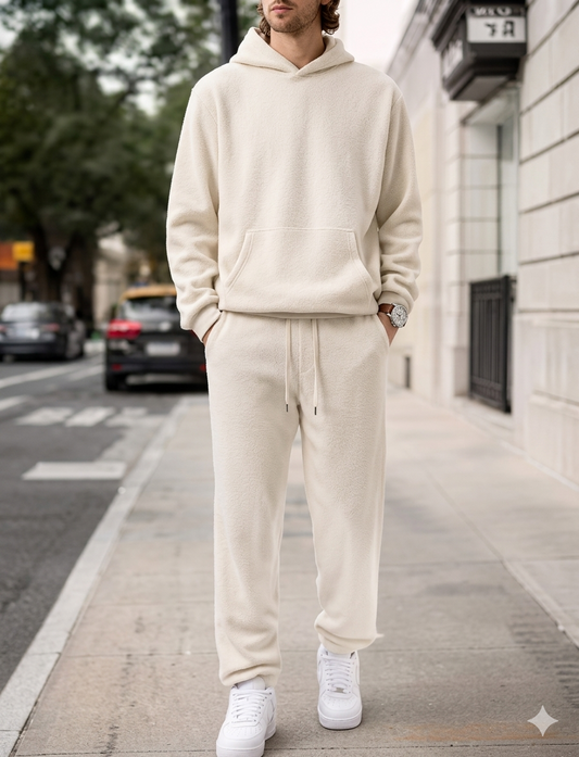Conjunto Deportivo con Sudadera y Jogger – Outfit Casual Urbano para Hombre