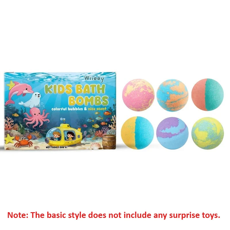 Bombas de Baño con Sorpresa - Packs de 6 unidades y 12 unidades