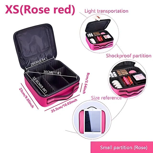 Pro Beauty Case – Organizador de Maquillaje Profesional