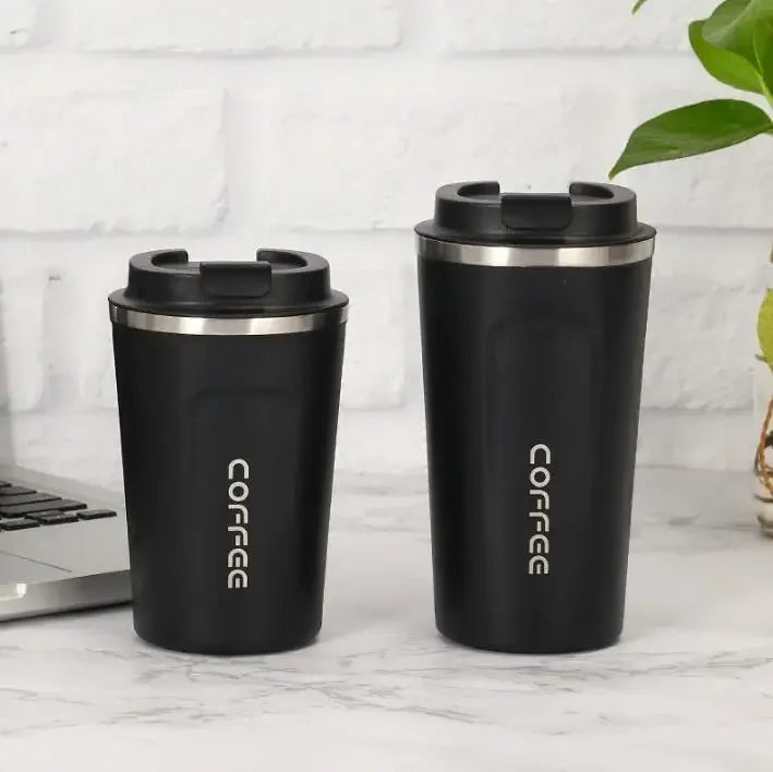 Matte Steel Coffee Tumbler – Minimal Form, Max Impact