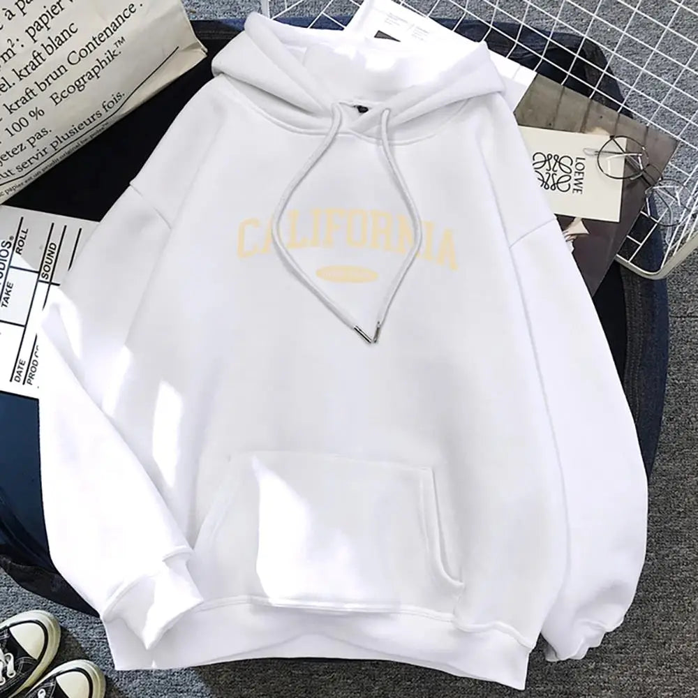 Hoodie California West Coast – Oversize Fleece