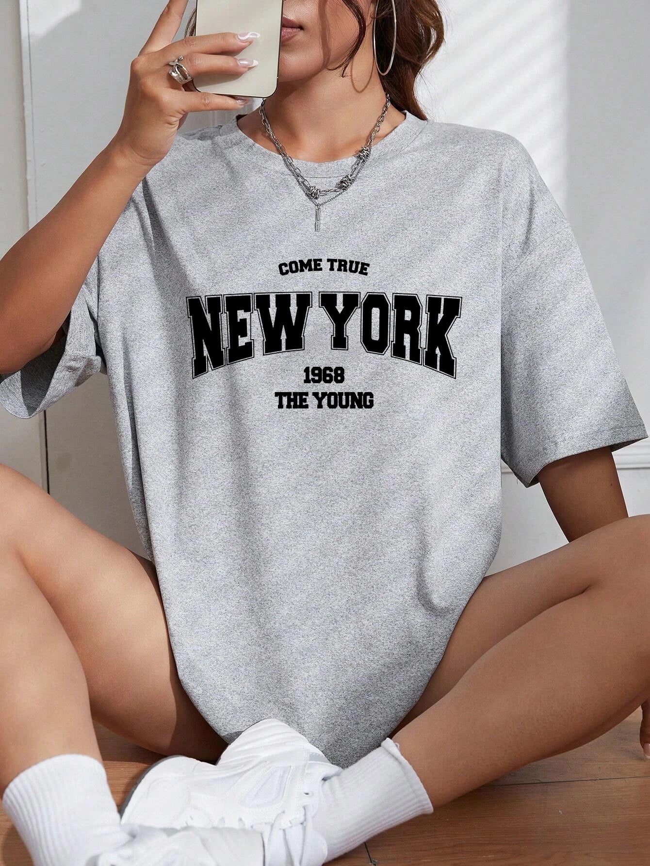 Remera Oversize New York 1968 – Estilo Urbano