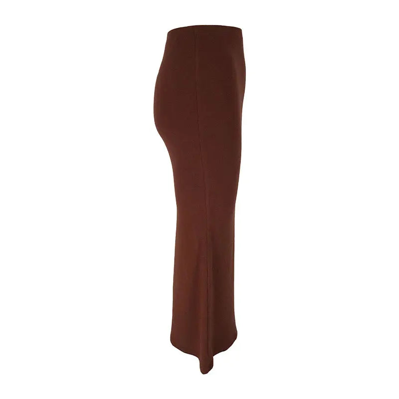 Straight Knit Skirt – Clean Lines for Elevated Days