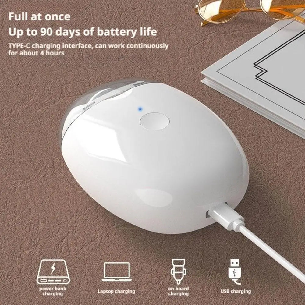 Cortador de Uñas Eléctrico para Bebés – Limador Seguro con Luz LED y Velocidad Ajustable