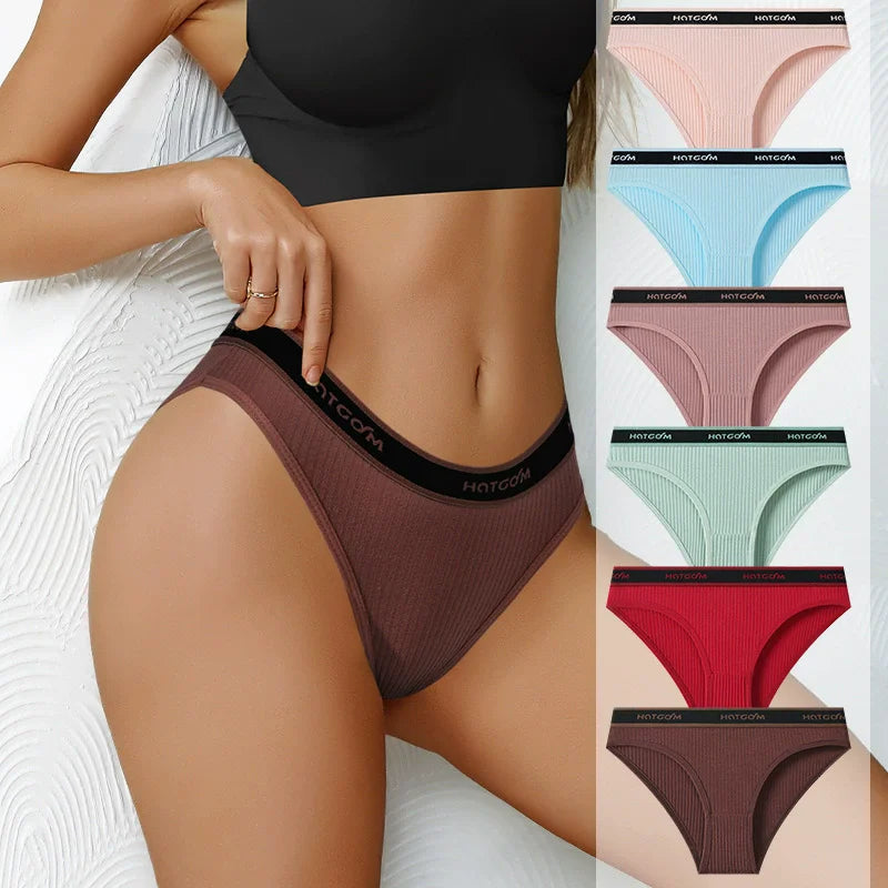 Pack 6 Panties – Ropa Interior Femenina Cómoda y Sexy | Underwear Set Mujer