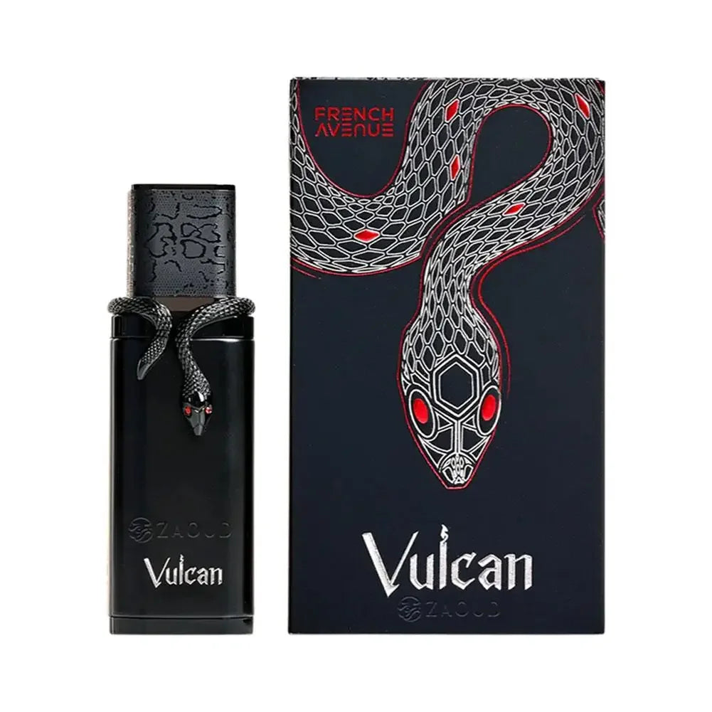 Perfume Árabe Vulcan Feu Unisex 100ml – Fragancia Intensa, Elegante y de Larga Duración