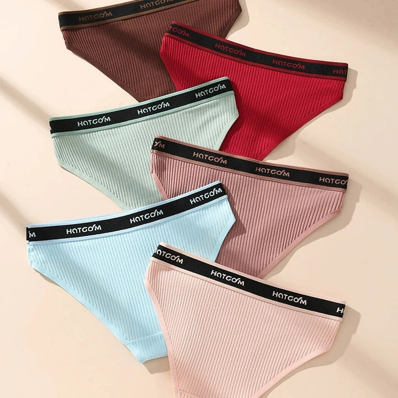 Pack 6 Panties – Ropa Interior Femenina Cómoda y Sexy | Underwear Set Mujer