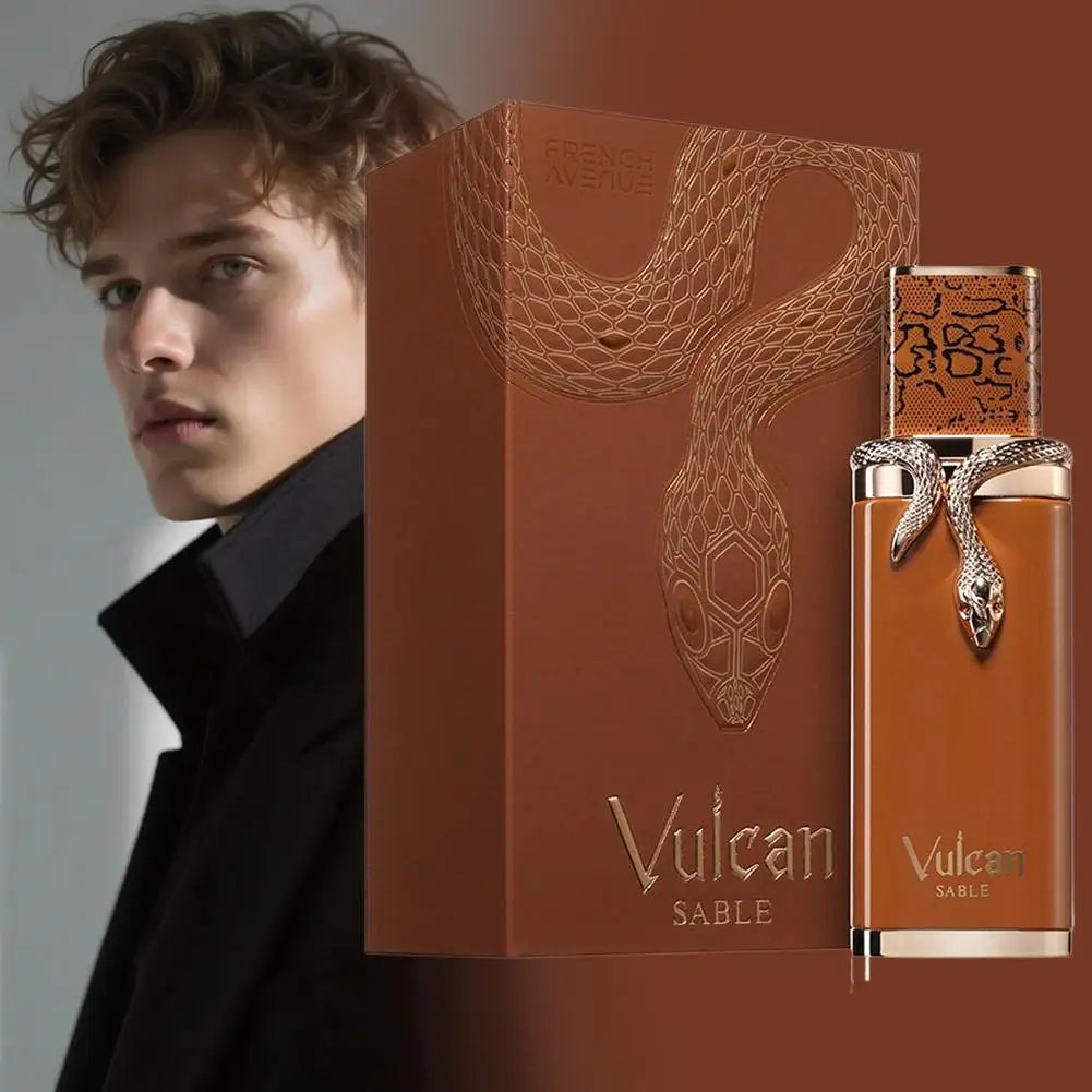 Perfume Árabe Vulcan Feu Unisex 100ml – Fragancia Intensa, Elegante y de Larga Duración