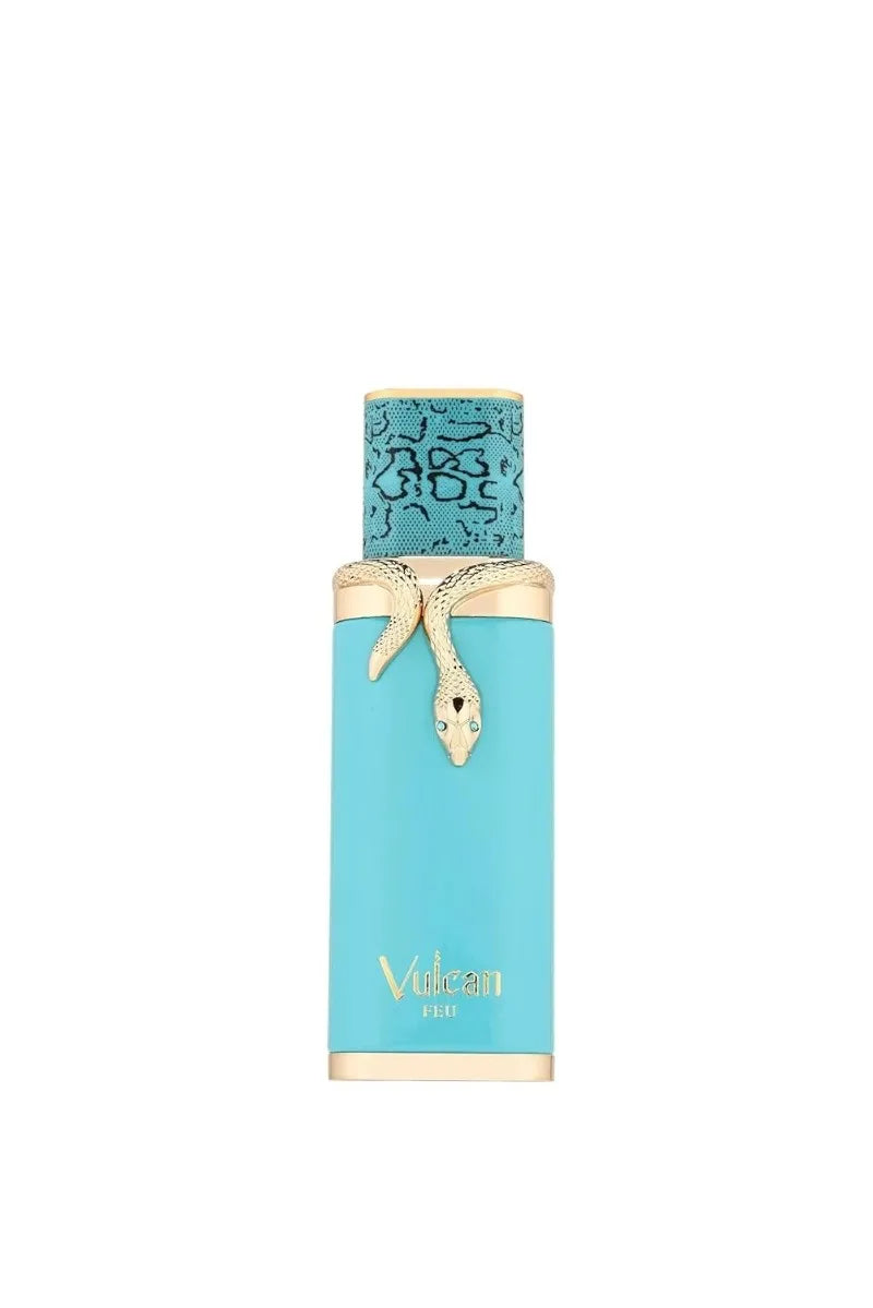 Perfume Árabe Vulcan Feu Unisex 100ml – Fragancia Intensa, Elegante y de Larga Duración