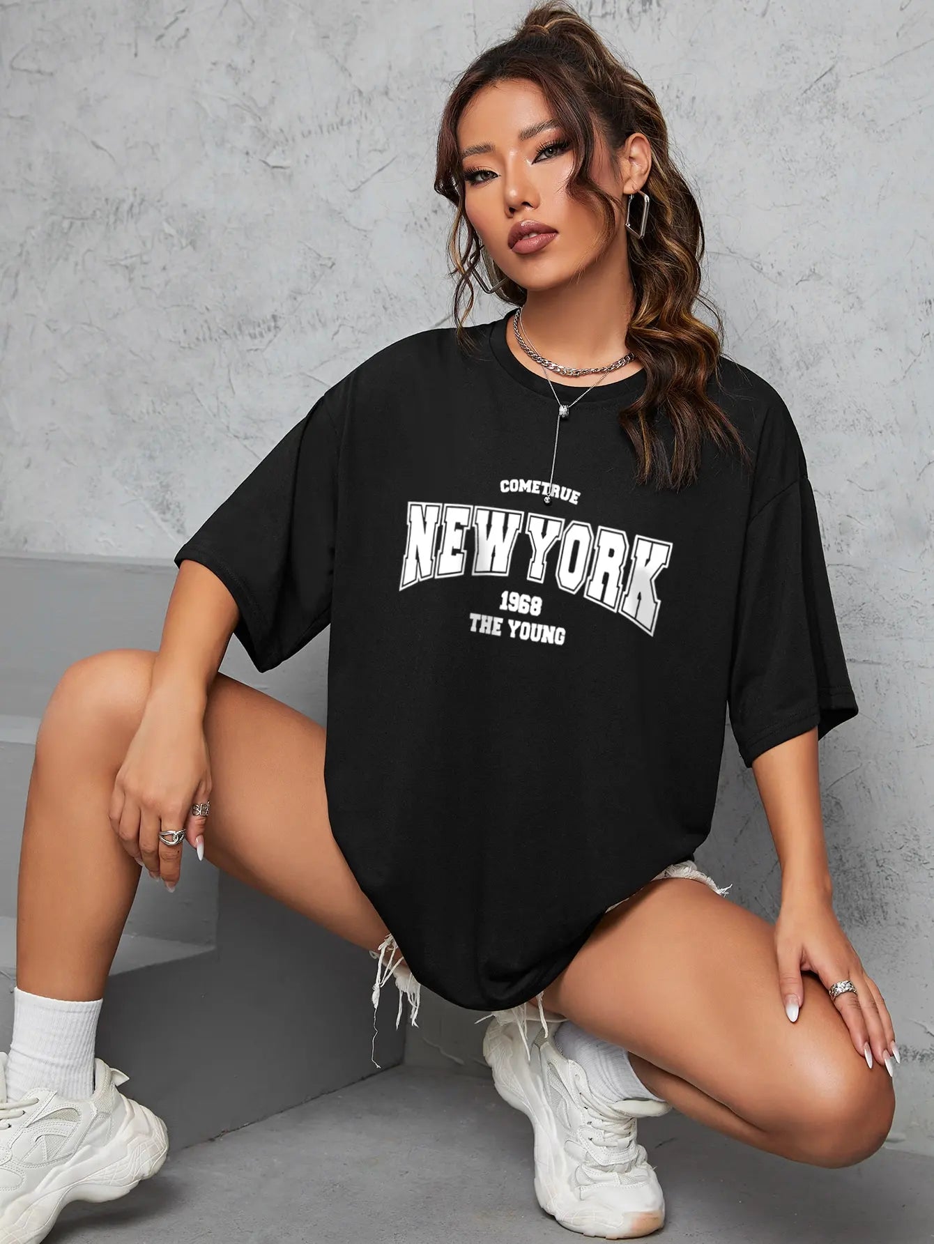 Remera Oversize New York 1968 – Estilo Urbano
