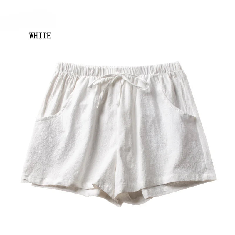 Short Linen Relax – Cintura Elástica y Corte Suelto