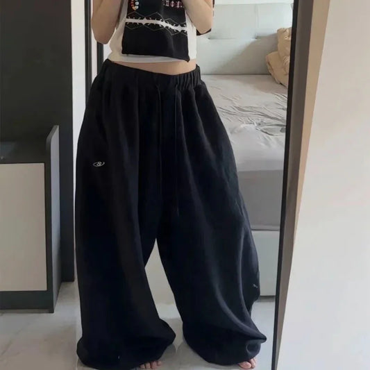 Sweatpants Oversize Black – Wide Leg Hip-Hop Style