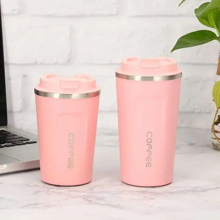 Matte Steel Coffee Tumbler – Minimal Form, Max Impact