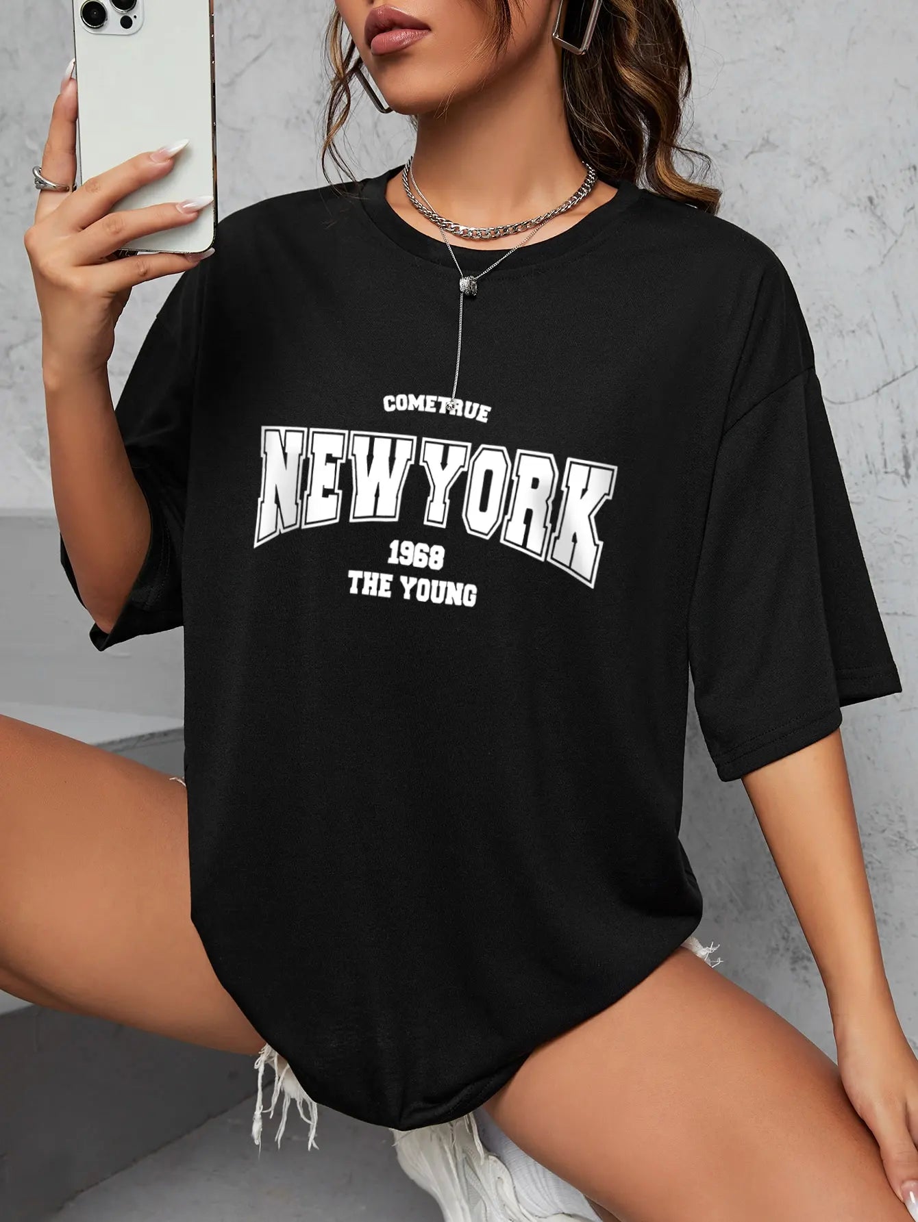 Remera Oversize New York 1968 – Estilo Urbano