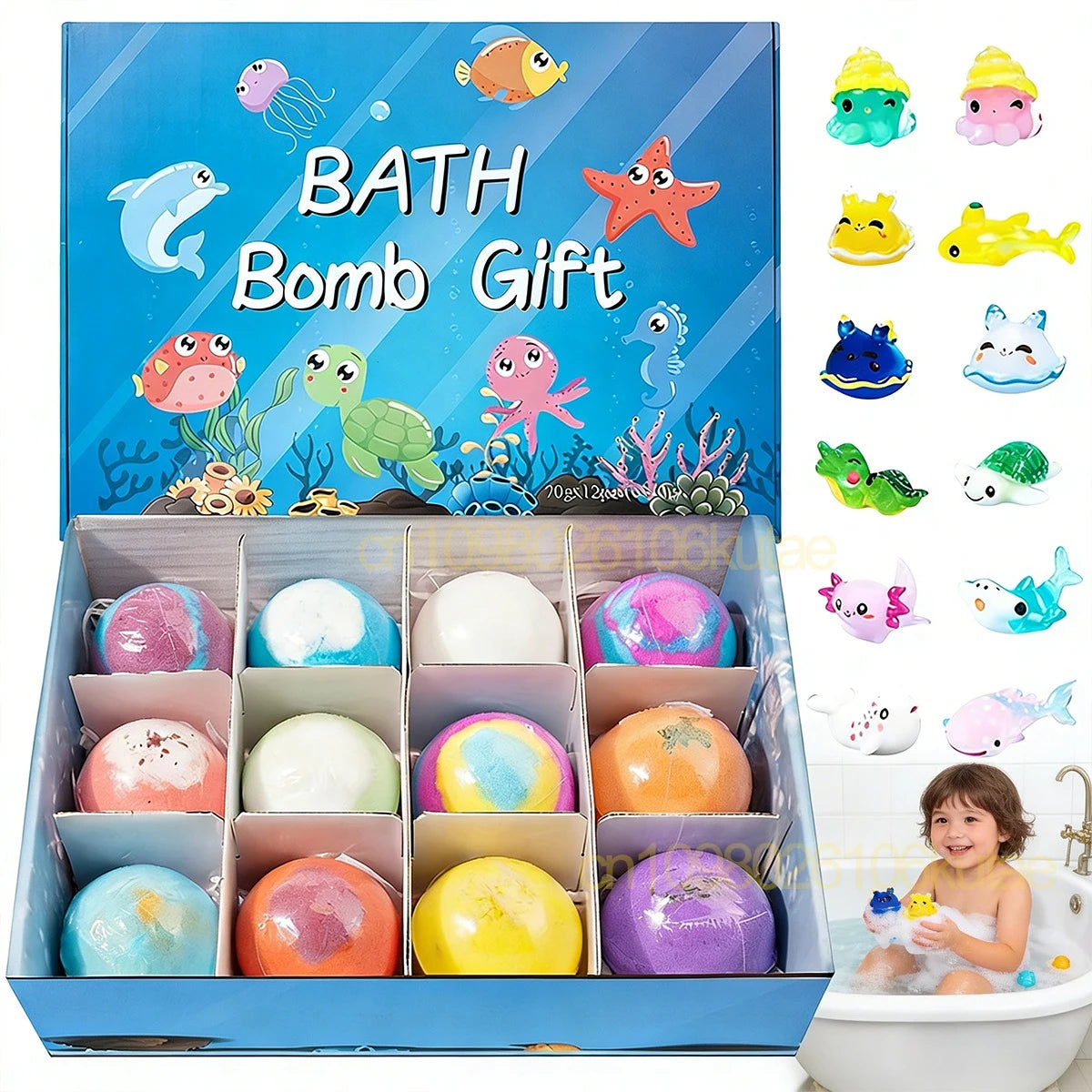 Bombas de Baño con Sorpresa - Packs de 6 unidades y 12 unidades
