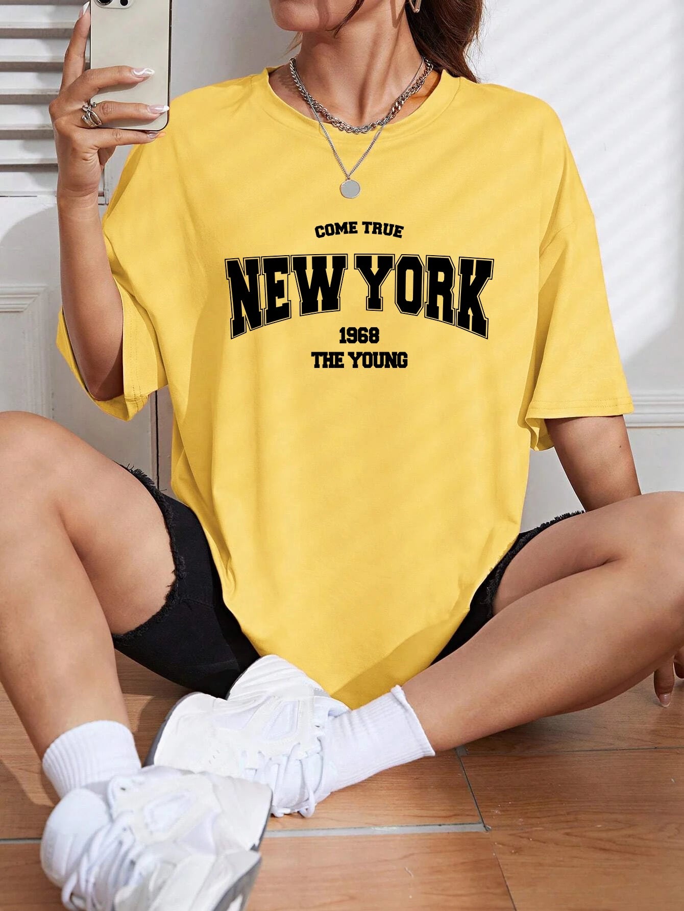 Remera Oversize New York 1968 – Estilo Urbano