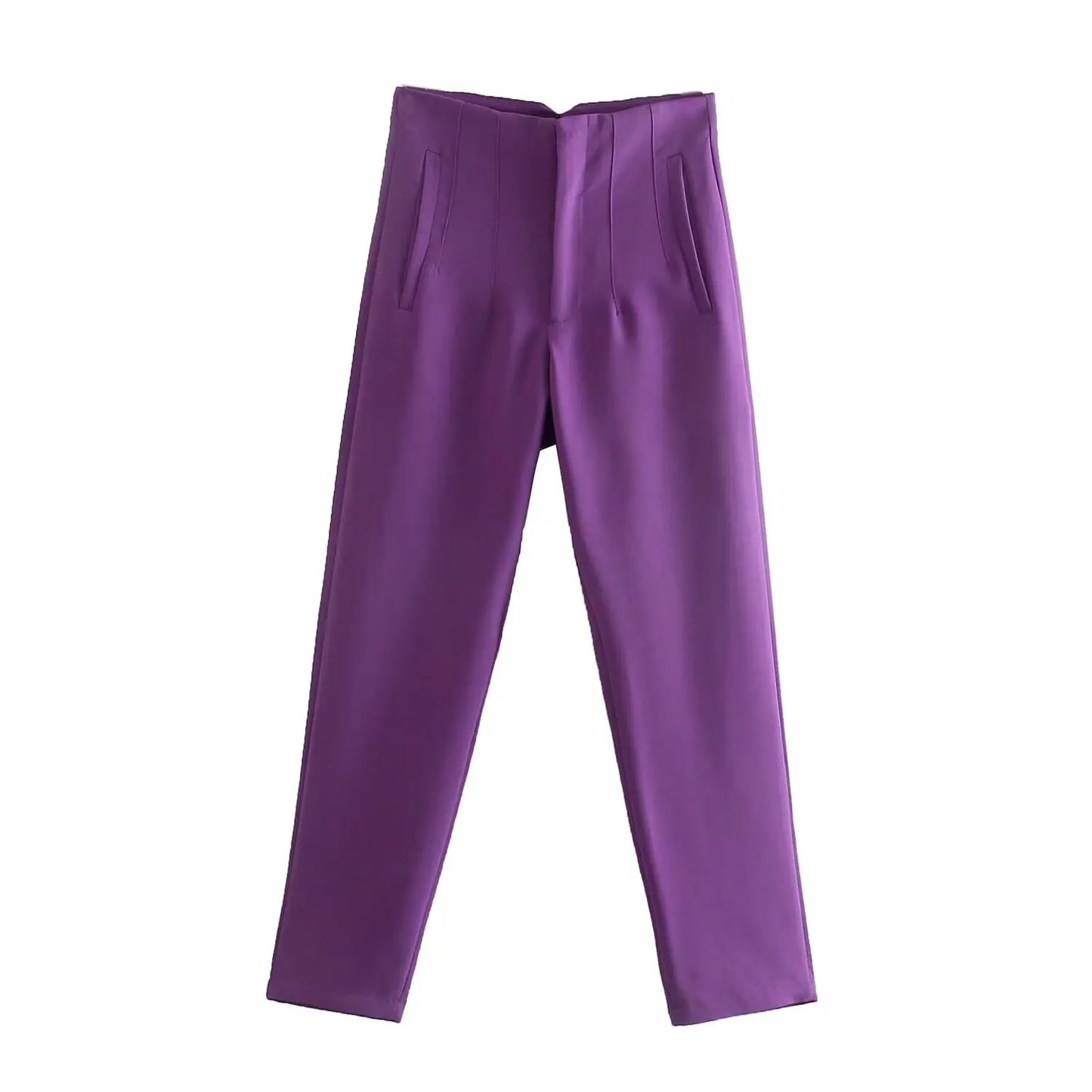 Pantalón Elegance Premium – Tiro Alto Corte Recto