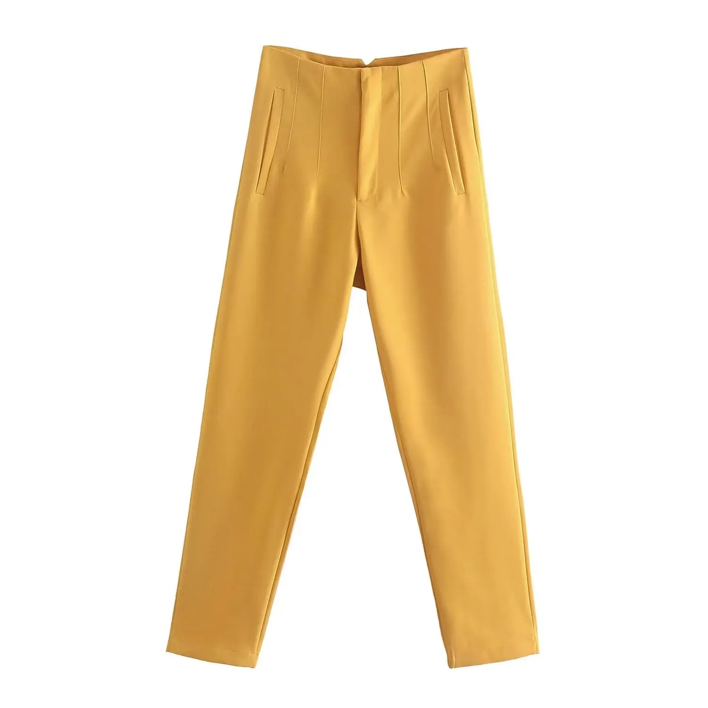 Pantalón Elegance Premium – Tiro Alto Corte Recto