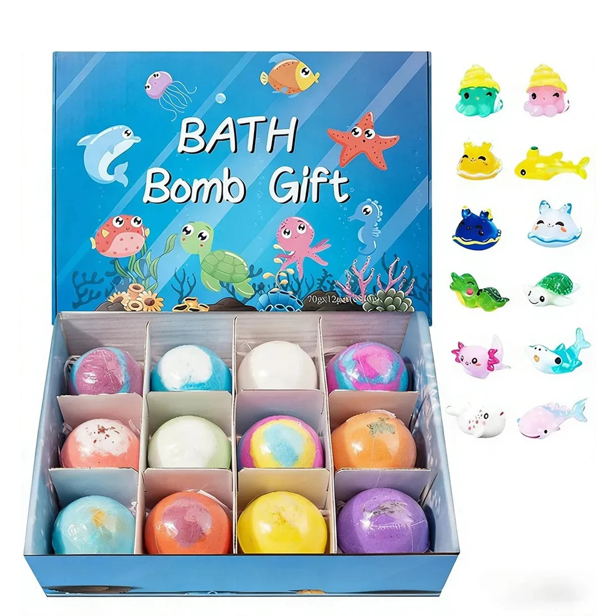 Bombas de Baño con Sorpresa - Packs de 6 unidades y 12 unidades