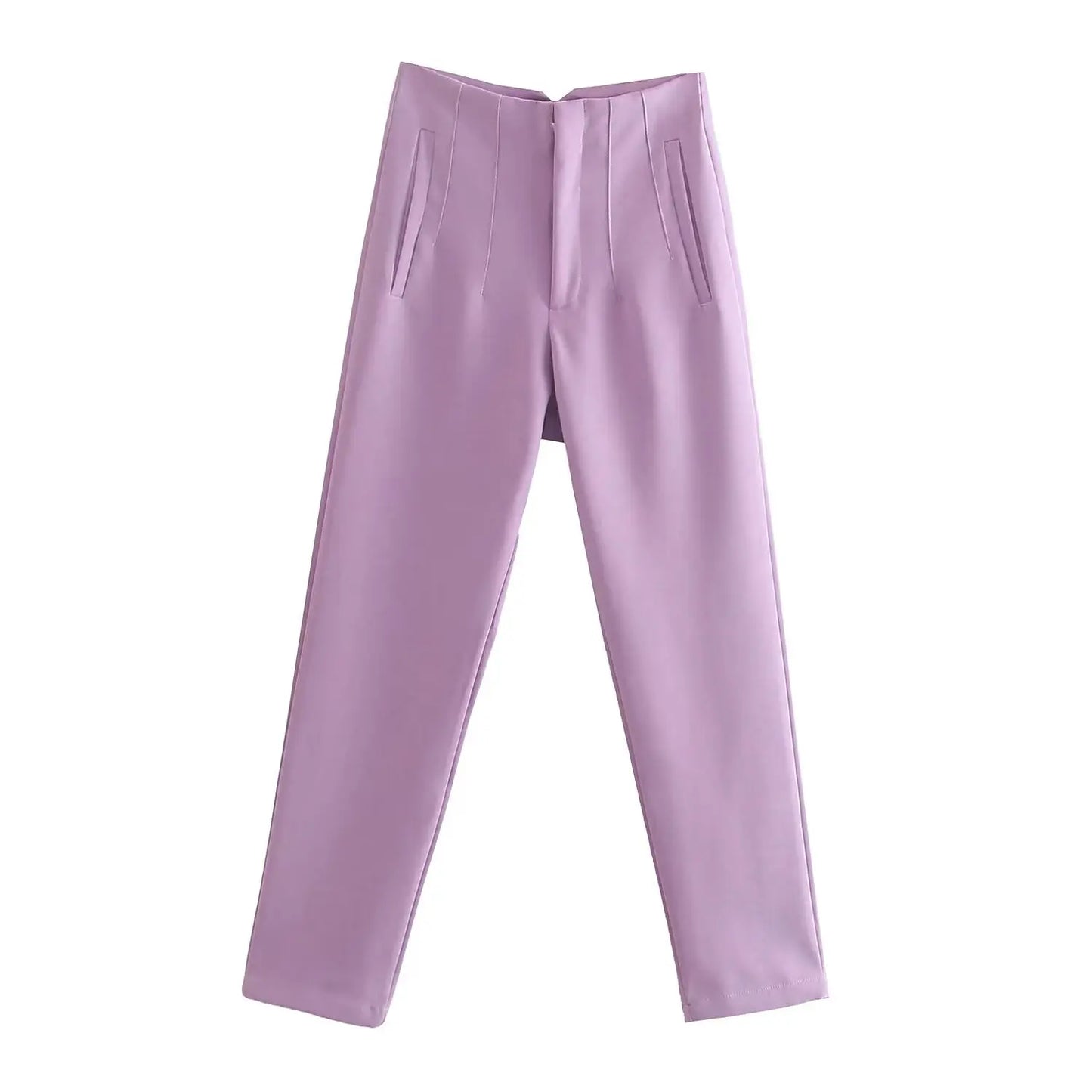 Pantalón Elegance Premium – Tiro Alto Corte Recto