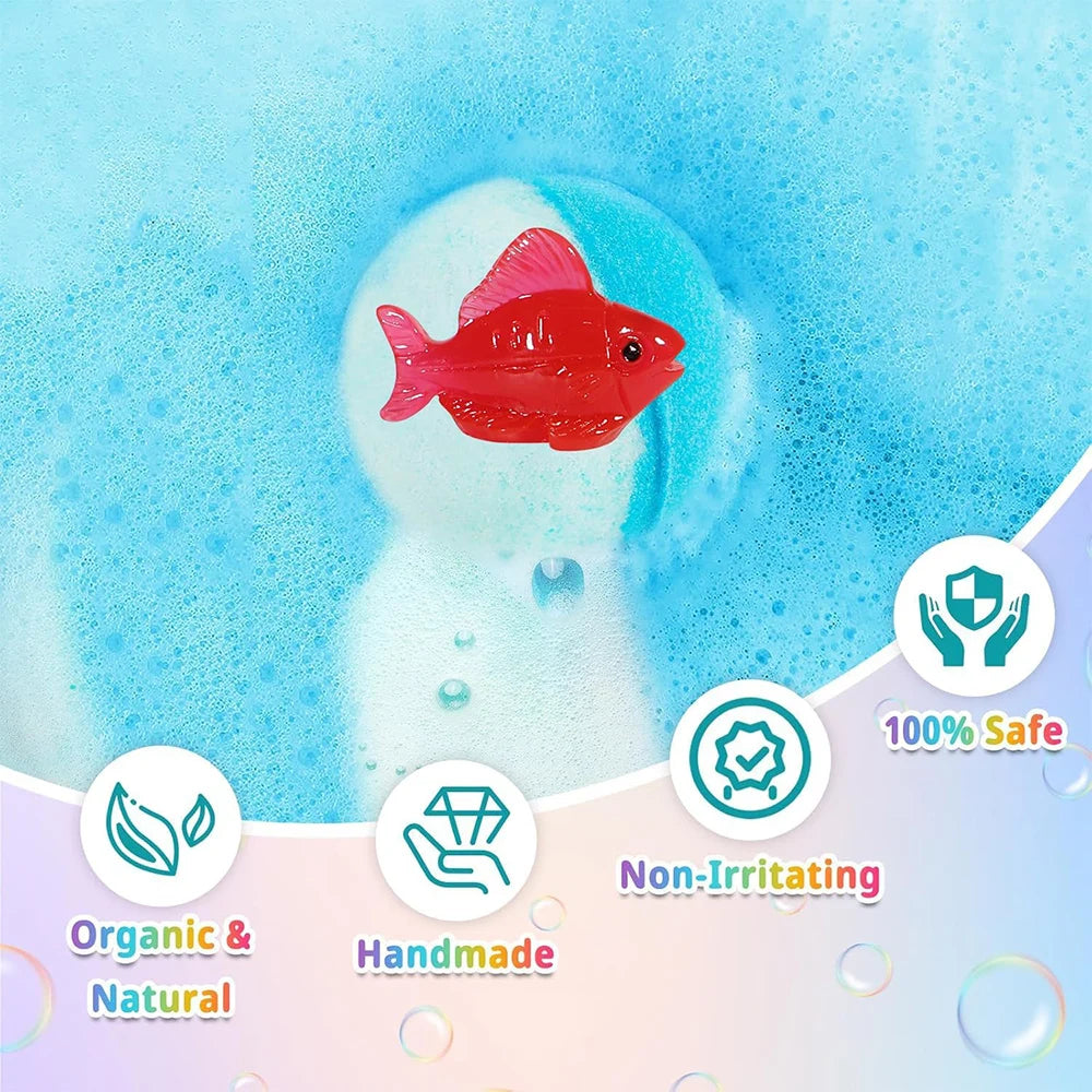 Bombas de Baño con Sorpresa - Packs de 6 unidades y 12 unidades