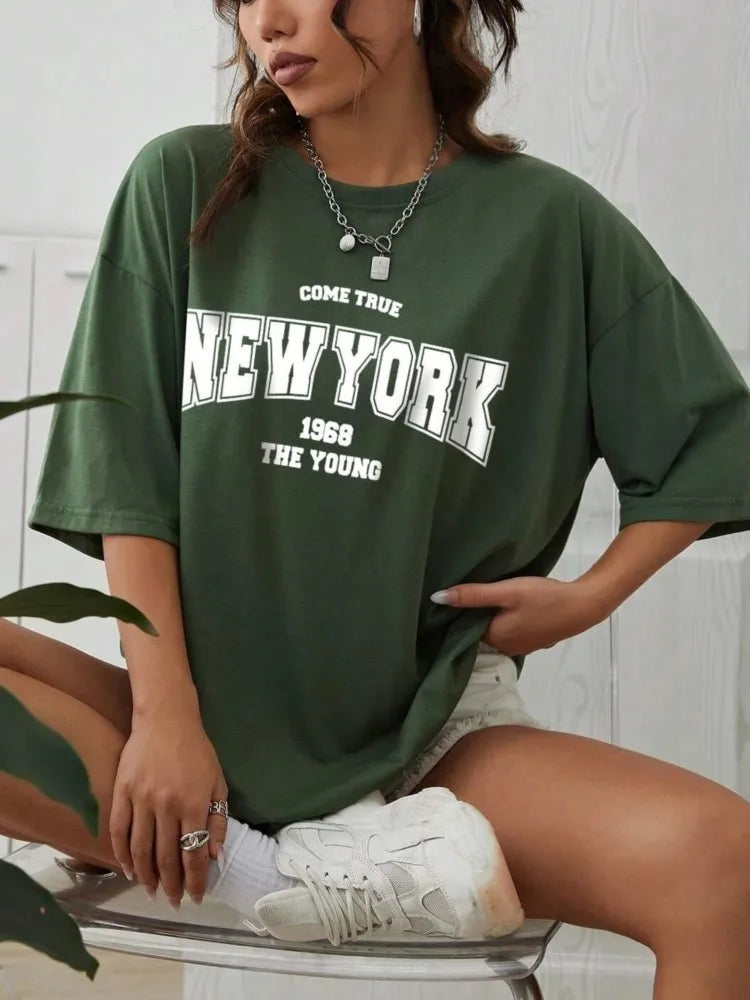 Remera Oversize New York 1968 – Estilo Urbano