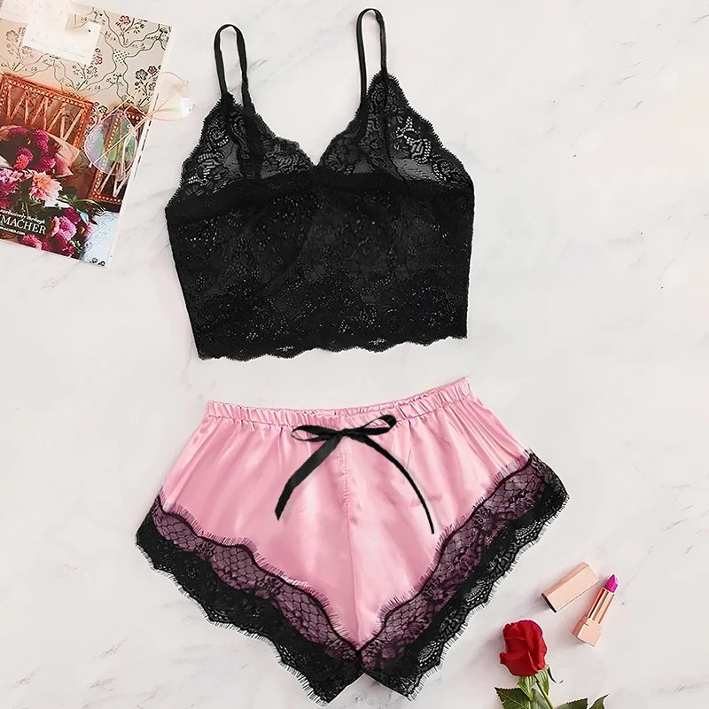 Lace Whisper Set – Playful Night Confidence