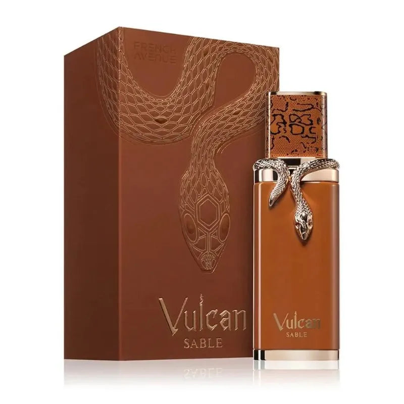 Perfume Árabe Vulcan Feu Unisex 100ml – Fragancia Intensa, Elegante y de Larga Duración