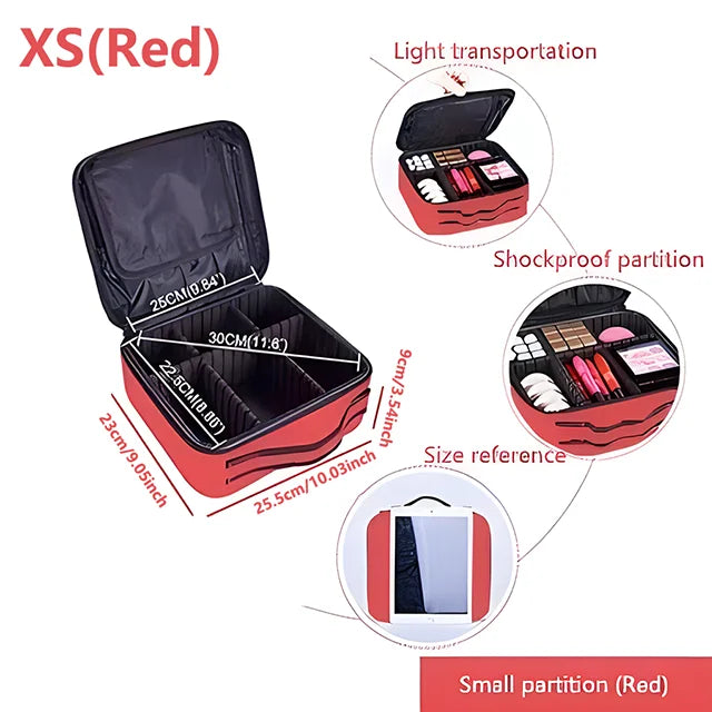 Pro Beauty Case – Organizador de Maquillaje Profesional