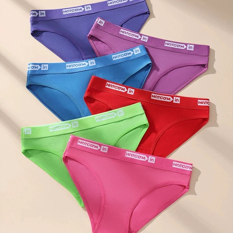 Pack 6 Panties – Ropa Interior Femenina Cómoda y Sexy | Underwear Set Mujer