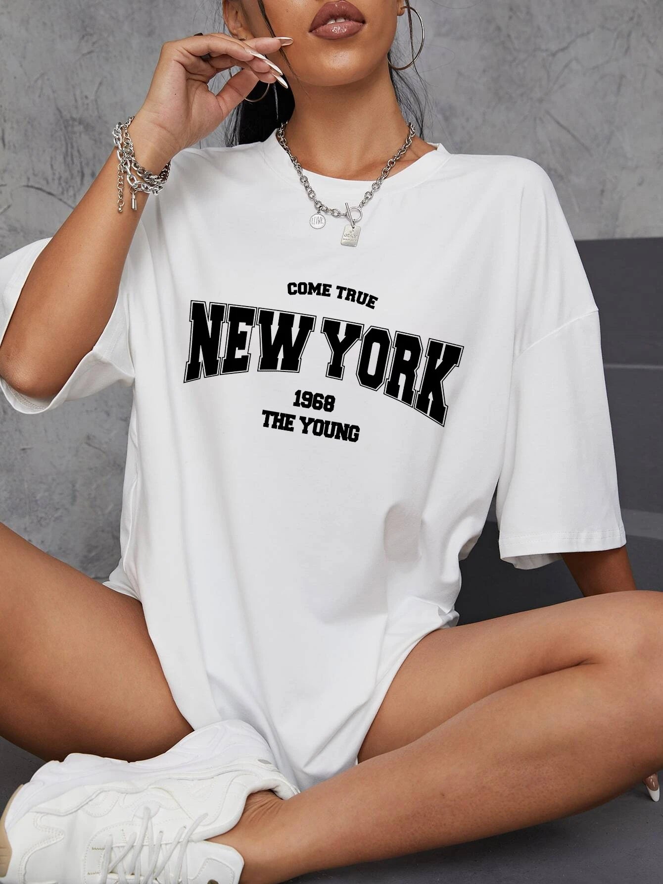 Remera Oversize New York 1968 – Estilo Urbano