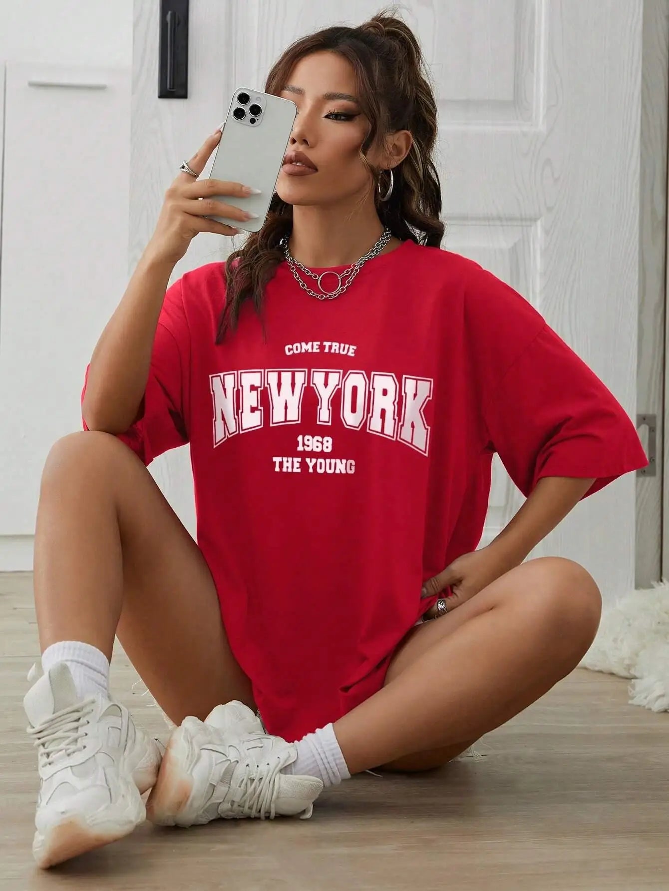 Remera Oversize New York 1968 – Estilo Urbano