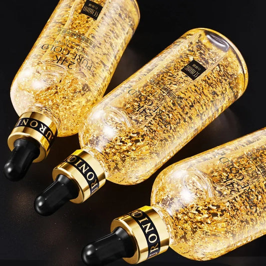 Sérum Facial de Ácido Hialurónico y Niacinamida con Oro 24K – Hidratación y Luminosidad Facial