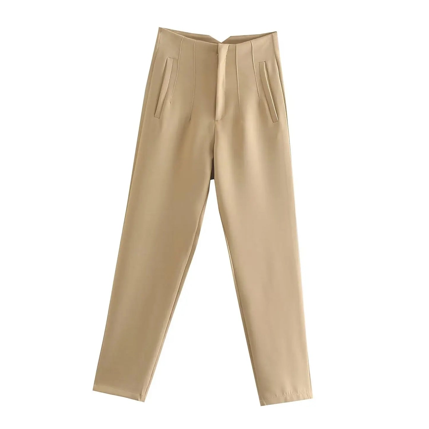 Pantalón Elegance Premium – Tiro Alto Corte Recto