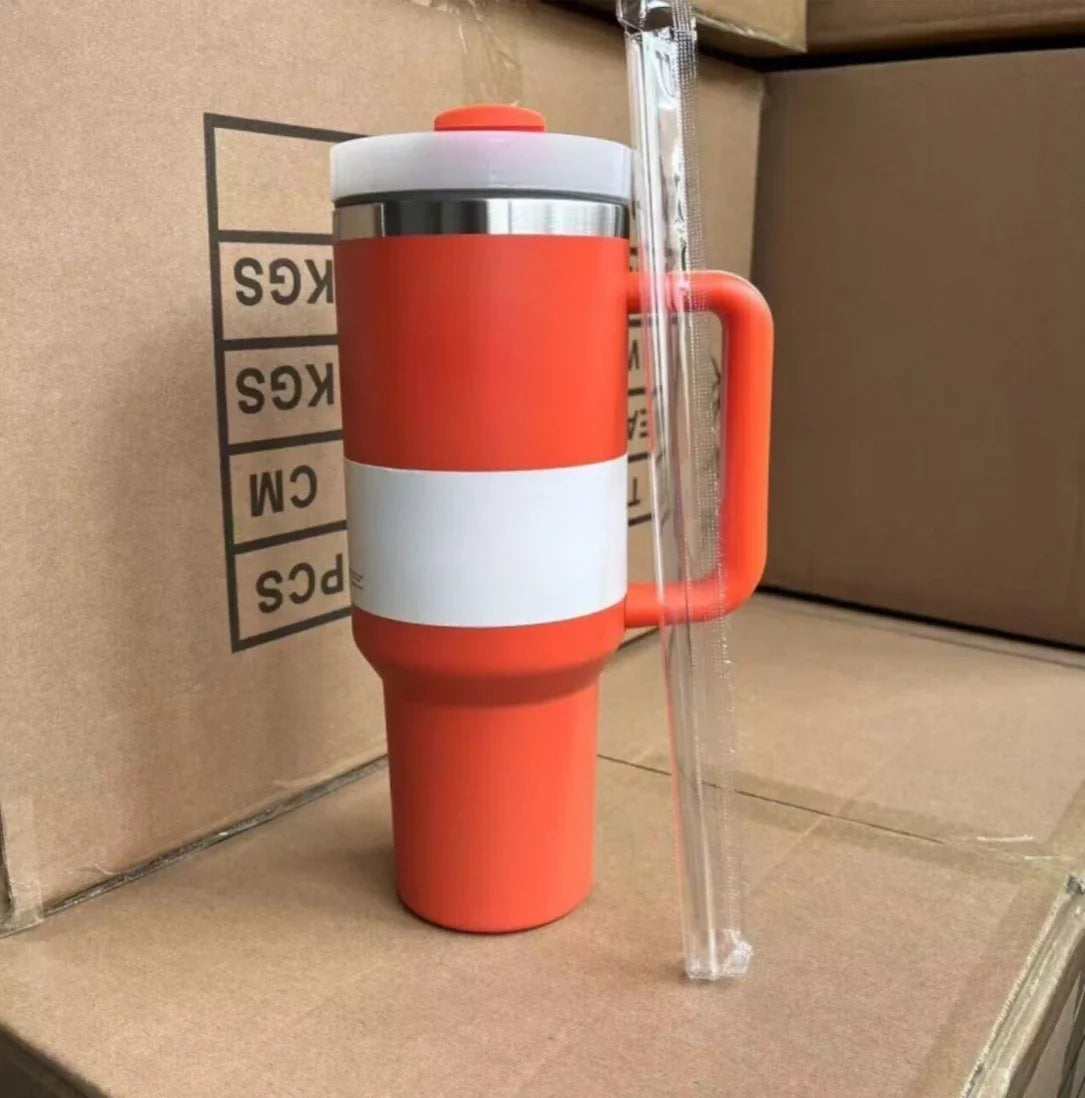 Vaso Térmico 14oz con Asa – Termo de Acero Inoxidable Antifugas para Café y Bebidas