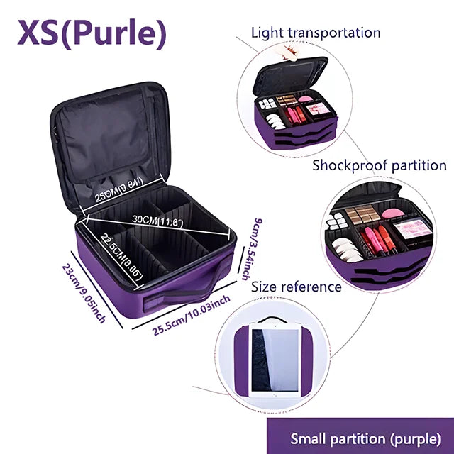 Pro Beauty Case – Organizador de Maquillaje Profesional