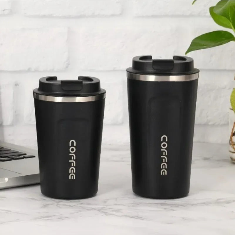 Matte Steel Coffee Tumbler – Minimal Form, Max Impact