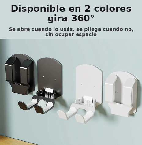 Soporte Adhesivo para Audífonos y Controles – Organizador Universal de Pared y Escritorio Gaming